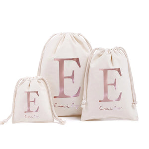 Personalized Initial Christmas Bag Kids Christmas Sack Gift Bag