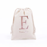 Personalized Initial Christmas Bag Kids Christmas Sack Gift Bag