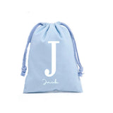 Personalized Initial Christmas Bag Kids Christmas Sack Gift Bag
