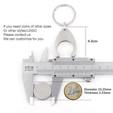 Personalized Keychain Lettering Shopping Cart Pluggable High Key Chain