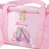 Personalized Girls Ballerina Dance Bag Pink Lace Duffel w/ Name Embroidery