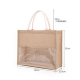 Personalized Large Beach Tote Bridesmaid Bag with Name