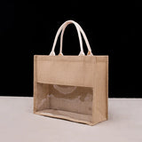Personalized Large Beach Tote Bridesmaid Bag with Name