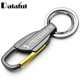 Personalized Lettering Keychain Men Key Chain Holder K372B