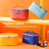 Personalized Embroidered Makeup Bag for Women, Waterproof, Gift for Brides