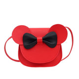 Mini Crossbody Purse with Bow for Toddlers