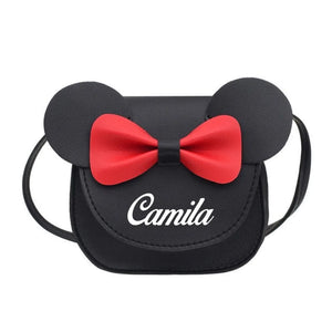 Mini Crossbody Purse with Bow for Toddlers
