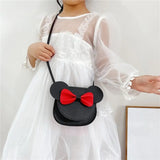 Mini Crossbody Purse with Bow for Toddlers