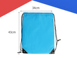 Personalized Football Drawstring Bag for Kids