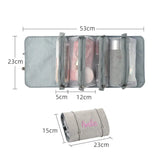 Personalized PU Folding Cosmetic Bag Removable Portable Cosmetic Storage