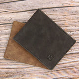 Personalized Engraved Men's Photo Wallet Short Wallet Husband Father Gift