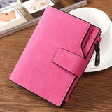 Personalized Engraved Picture Wallet for Women PU Leather Short Trifold Gift