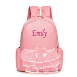Personalized Pink Lace Dance Bag for Girls
