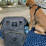 Customized Service Dog Bag with Embroidered Monogram