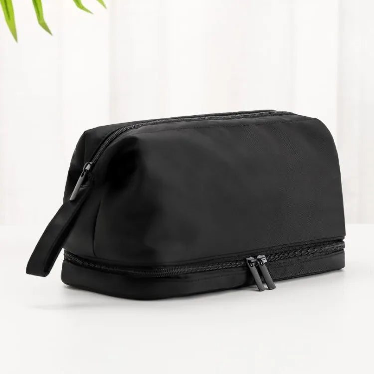 Personalized Nylon Embroidery Double Wash Bag