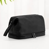 Personalized Nylon Embroidery Double Wash Bag