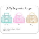 Summer Jelly Bag Large Capacity Beach Vacation Handbag