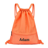 Thick Rope Band Waterpro. Basketball Backpack With Embroidery
