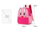 3D Rabbit Toddler Backpack for Girls