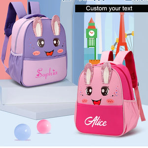 3D Rabbit Toddler Backpack for Girls