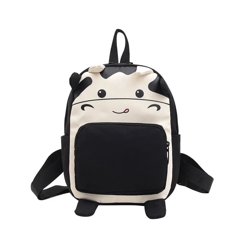Personalized Toddler Cow Backpack for Kids Birthday Gift