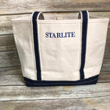 Personalized Tote Bag Embroidered Name Canvas Bag Bridesmaid Gift