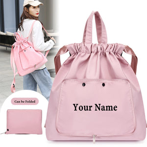 Personalized Waterproof Student Swimming Backpack with Embroidered Name