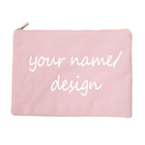 Personalized Women Cosmetic Cases Bags Casual Makeup Pouch Pencil Handbag Name C