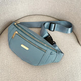 Waterproof Women's Nylon Crossbody Fanny Pack Waist Bag