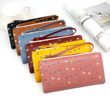 Women's Long Zipper Handbag Wallet Zero Wallet Card Bag