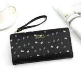 Women's Long Zipper Handbag Wallet Zero Wallet Card Bag