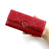 Fashionable Women's Long Purse Wallet Card Slot Bag