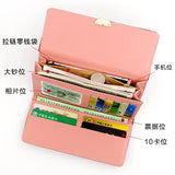 Fashionable Women's Long Purse Wallet Card Slot Bag