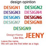 Personalized Shadow Monogram Kids Library Tote Bag