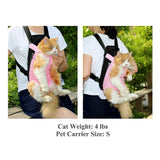 Adjustable Dog Backpack Kangaroo Front Carrier Bag for Cat