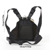 Dog Plush Backpack Puppy Knapsack Portable Nylon Wide Shoulder Straps Bag