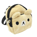 Dog Plush Backpack Puppy Knapsack Portable Nylon Wide Shoulder Straps Bag