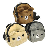 Dog Plush Backpack Portable Nylon Shoulder Bag