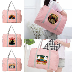 Pew Series Print Travel Bag Water Proof Luggage Large Capacity Shoulder Pack