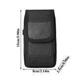 Hanging Waist Bag Fanny Pack Phone Pouch Nylon Belt Clip Storage Bag Pack Purse
