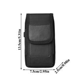 Hanging Waist Bag Fanny Pack Phone Pouch Nylon Belt Clip Storage Bag Pack Purse