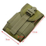 Phone Pouch Tactical Bag Durable Hook Cover Case for Belt Waist Bag