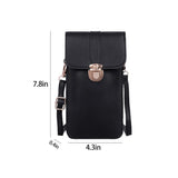 Clear Touch Screen Phone Wallet Mini Shoulder Bag