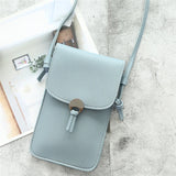 Transparent Touch Screen Phone Wallet Shoulder Bag