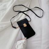 Clear Touch Screen Phone Wallet Mini Shoulder Bag