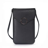 Clear Touch Screen Phone Wallet Mini Shoulder Bag