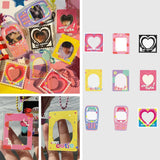 Photo Sleeves Protector Keychain Gift Photocard Frame