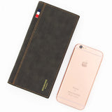 Engraved Photo Wallet Personalized Trifold PU Leather Holiday Gift