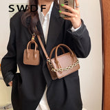 Mini Summer PU Leather Crossbody Bags for Women Shoulder Side Bag