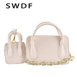 Mini Summer PU Leather Crossbody Bags for Women Shoulder Side Bag